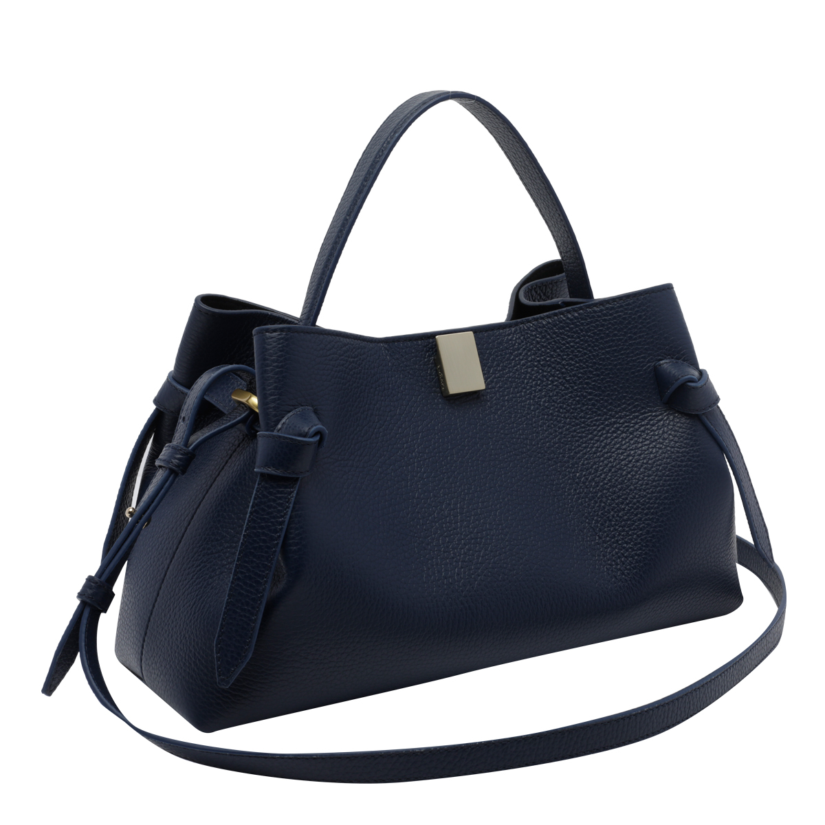 [YUZEFI] Shoulder bag FW26 GYOZAPEBBLE GRAIN LEATHERL063