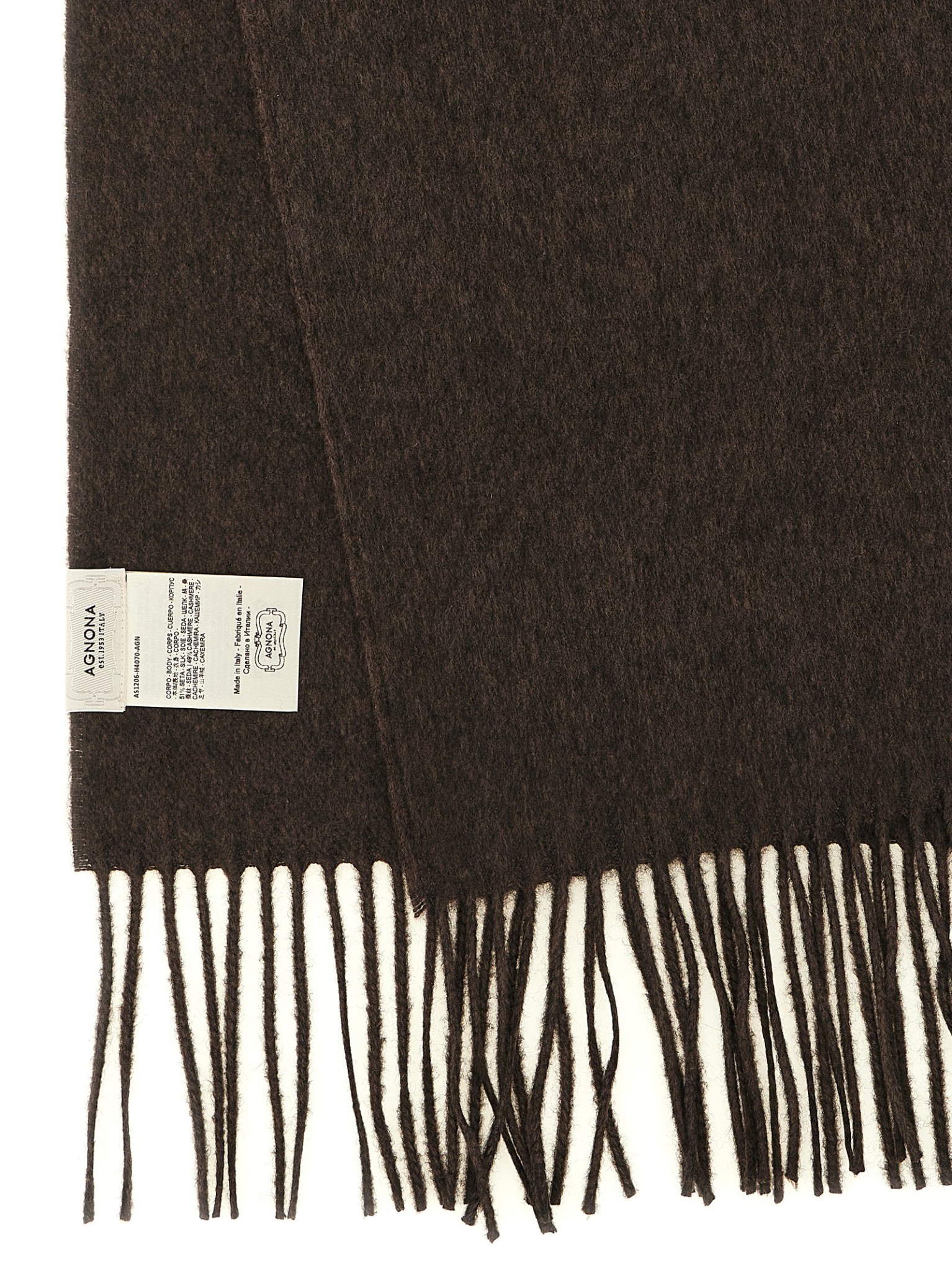 [AGNONA] Scarf FW26 AS1206H4070M76