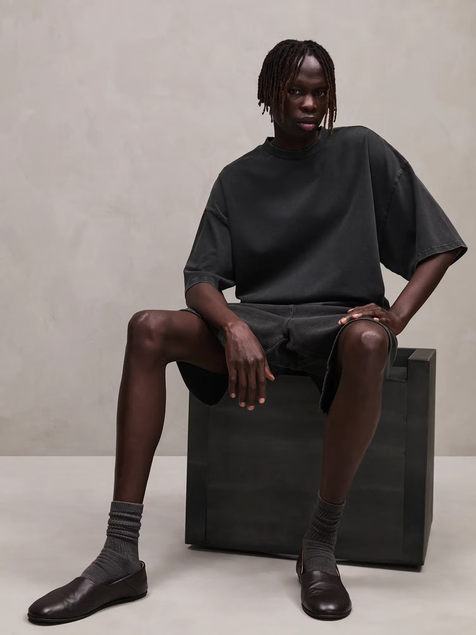 [Entire Studios] T-shirts Short Sleeve FW26 ESFW26TT05012WASHEDBLACK