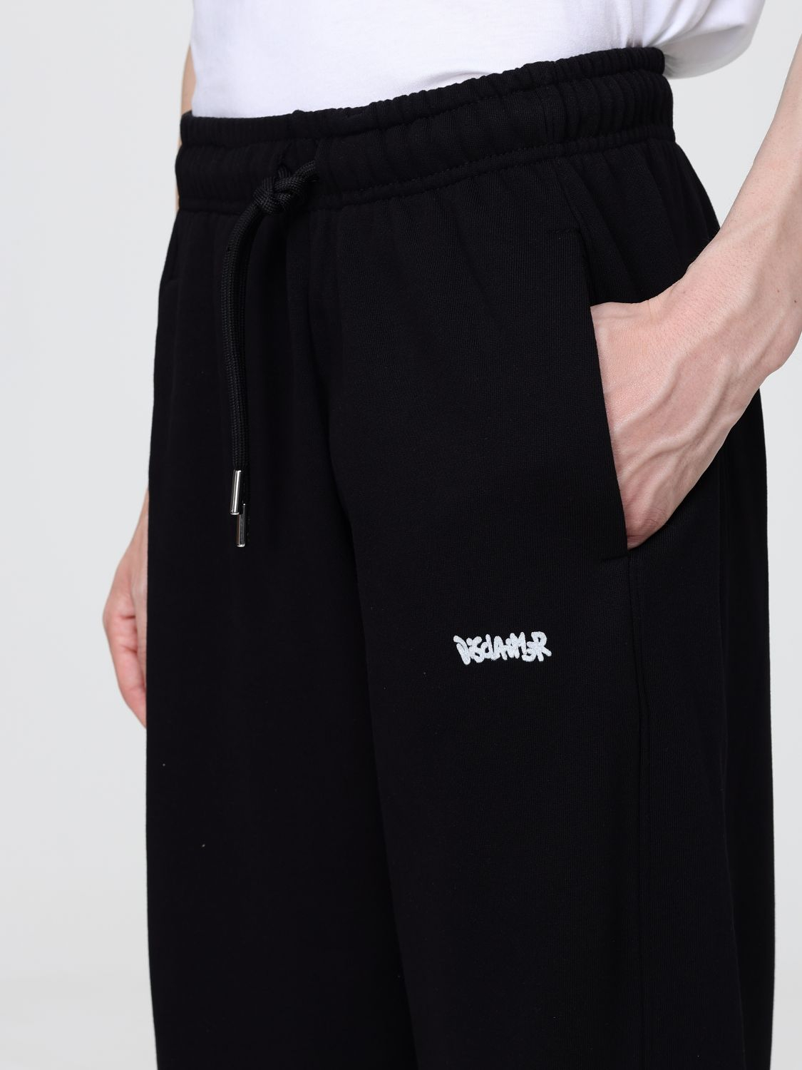 [DISCLAIMER] Trousers SS26 55556 NERO/ST.FUCSIA PERL
