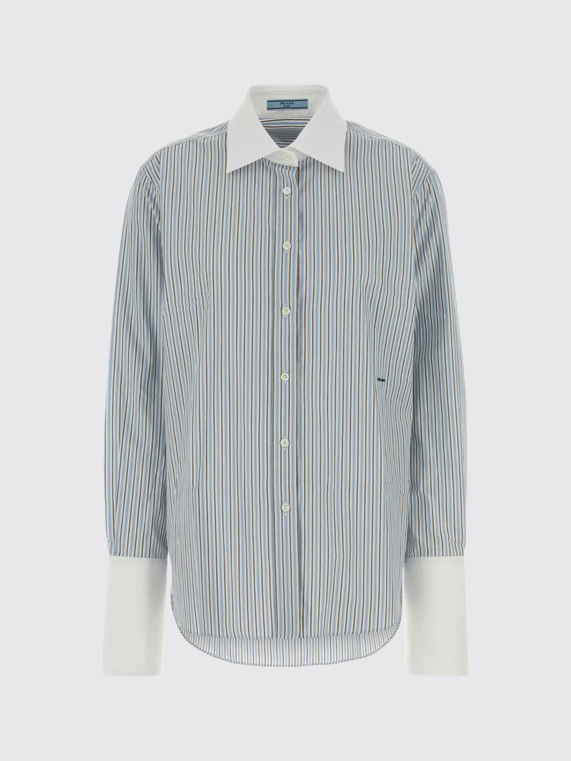 [Prada] Shirts Long Sleeve FW26 P465JRSOOO1H1K F0012