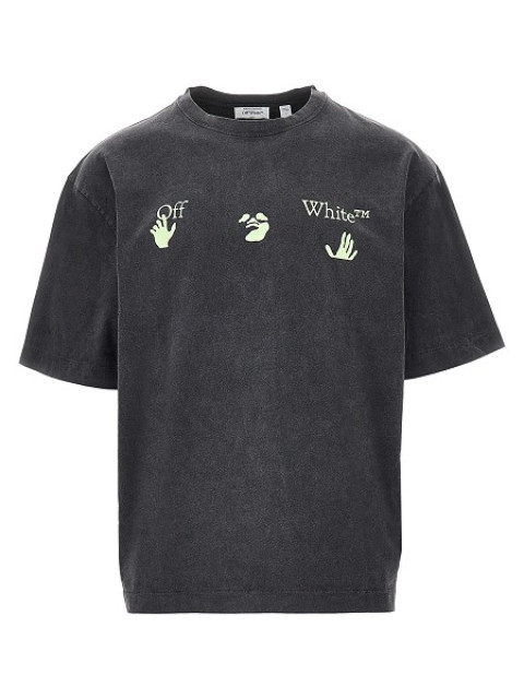 [Off White] T-shirts FW26 44MAA120F26J019.001-001