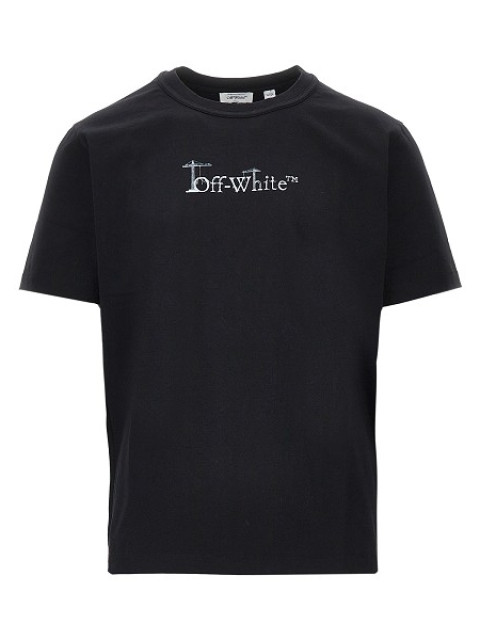 [Off White] T-shirts FW26 44MAA16MF26J00D.001-001