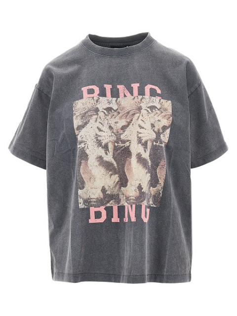 [Anine Bing] T-shirts FW26 A-08-12648.WBL1-WBL1