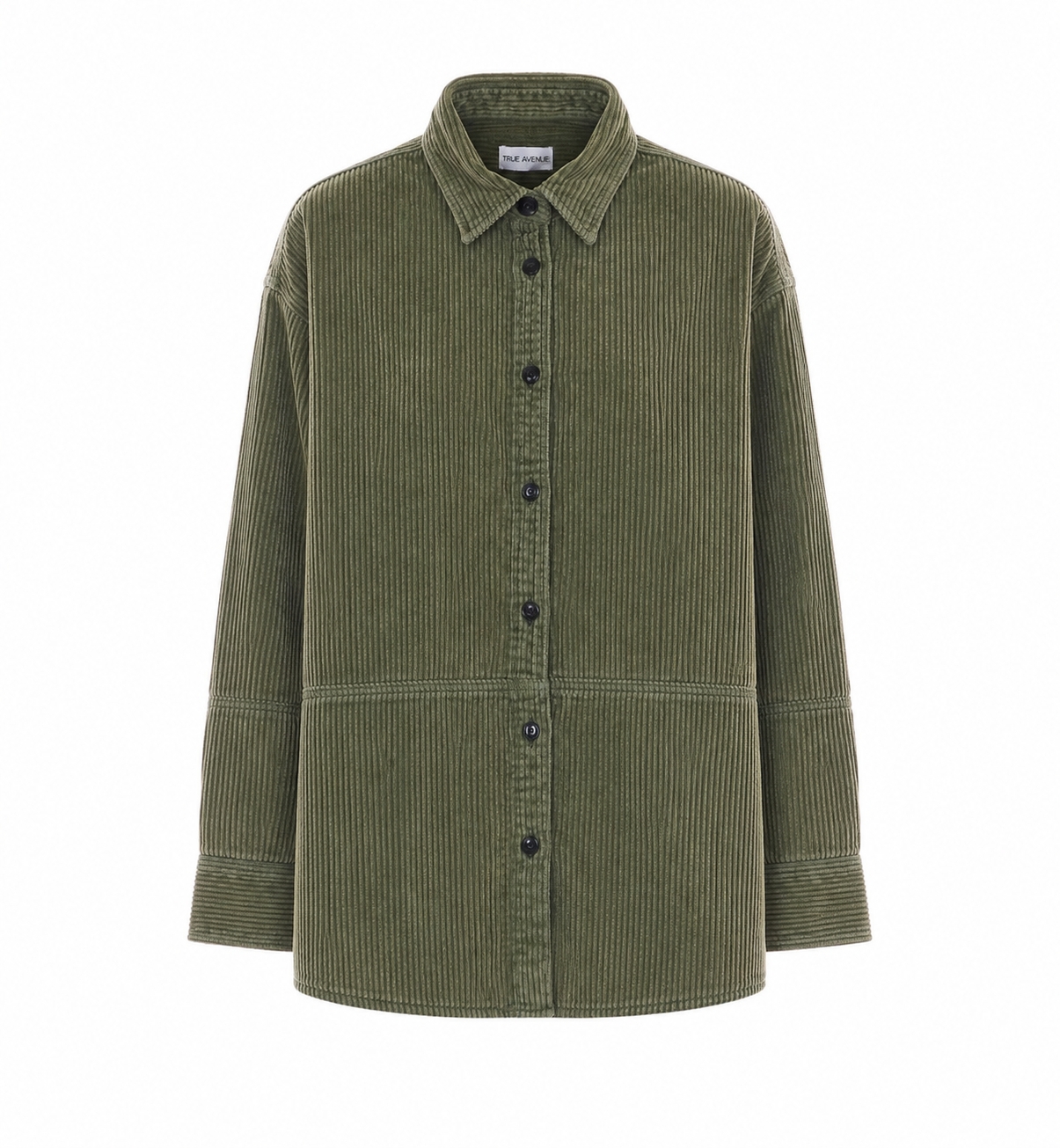 [TRUE AVENUE] Shirts Long Sleeve FW26 LUDOVICACORDUROYOLD GREEN