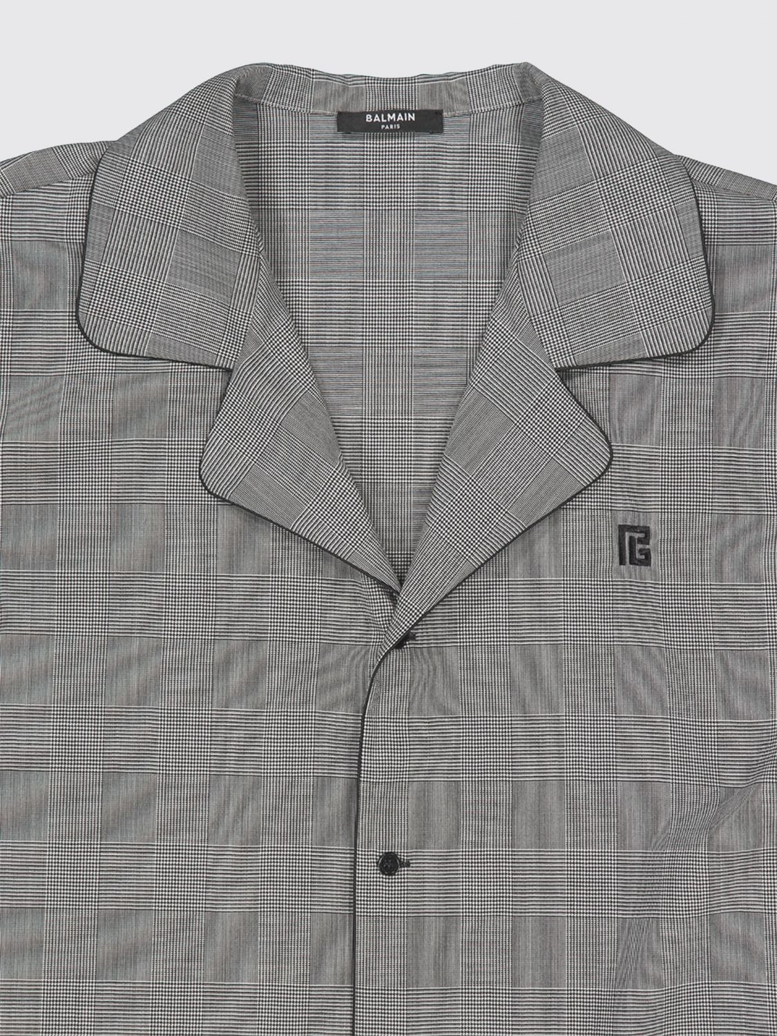 [Balmain] Shirts Short Sleeve SS26 GH1HN151WD37 EAB