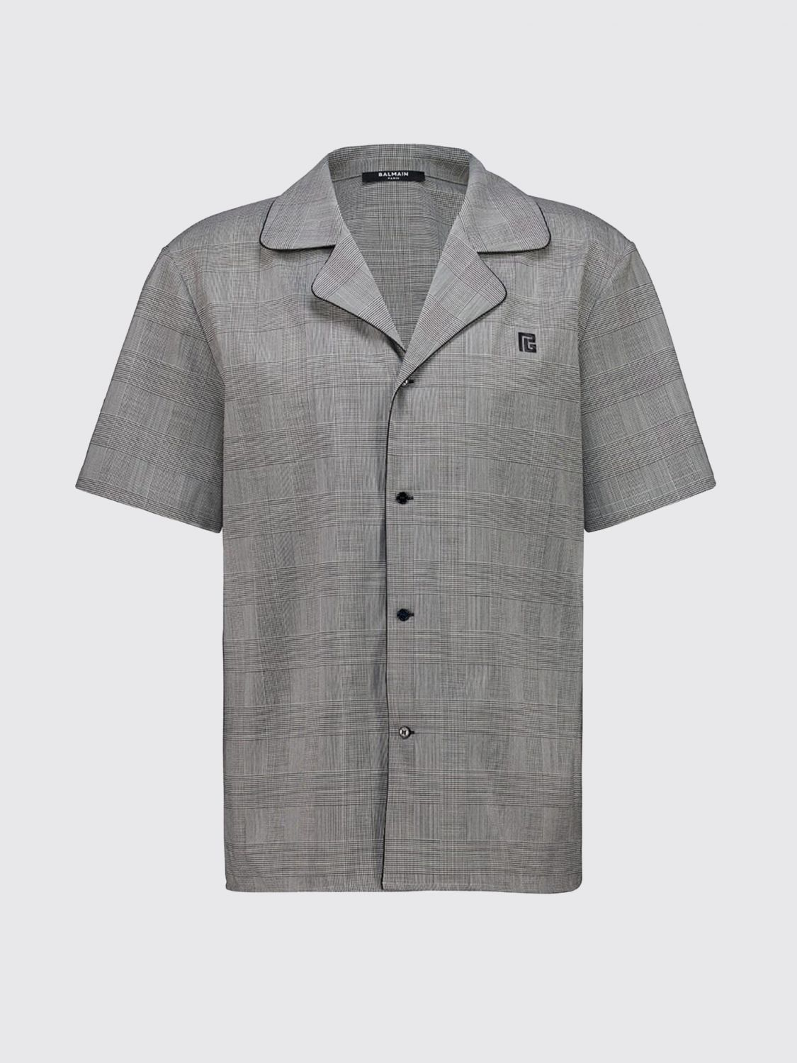 [Balmain] Shirts Short Sleeve SS26 GH1HN151WD37 EAB