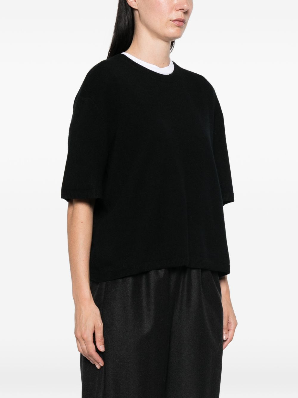 [SOFT GOAT] T-shirts Short Sleeve FW26 2450100001BLACK
