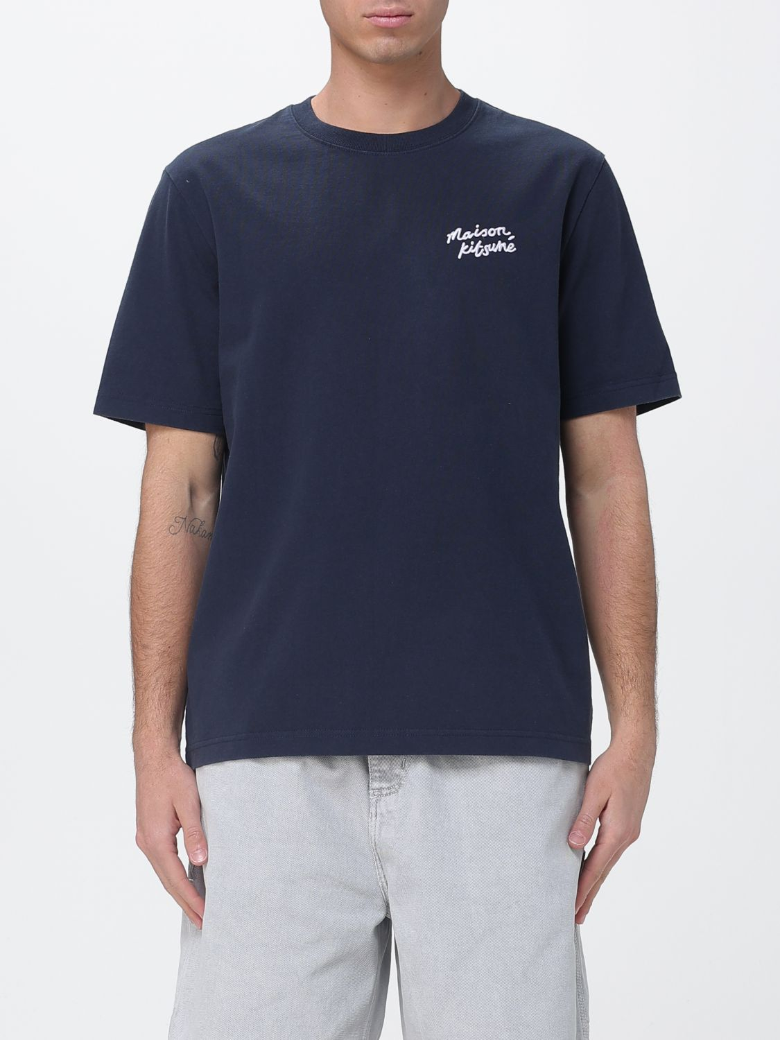 [MAISON KITSUNE] T-shirts Short Sleeve SS26 MM00126KJ7025 0414