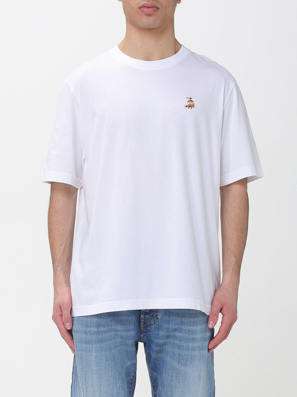 [MAISON KITSUNE] T-shirts Short Sleeve SS26 QM00102KJ7026 P100