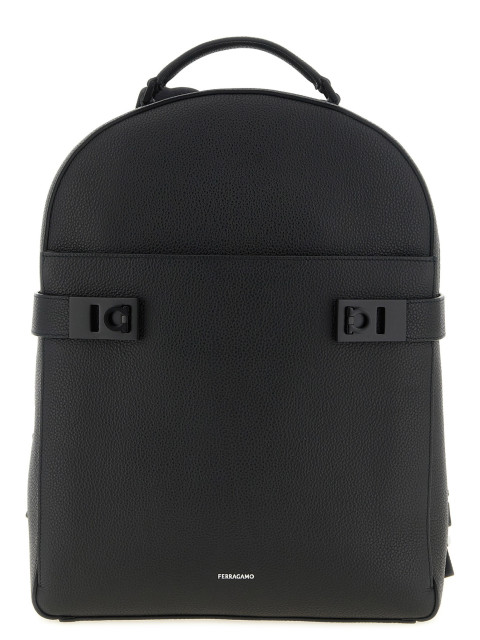 [Ferragamo] Backpack FW26 779322NERO