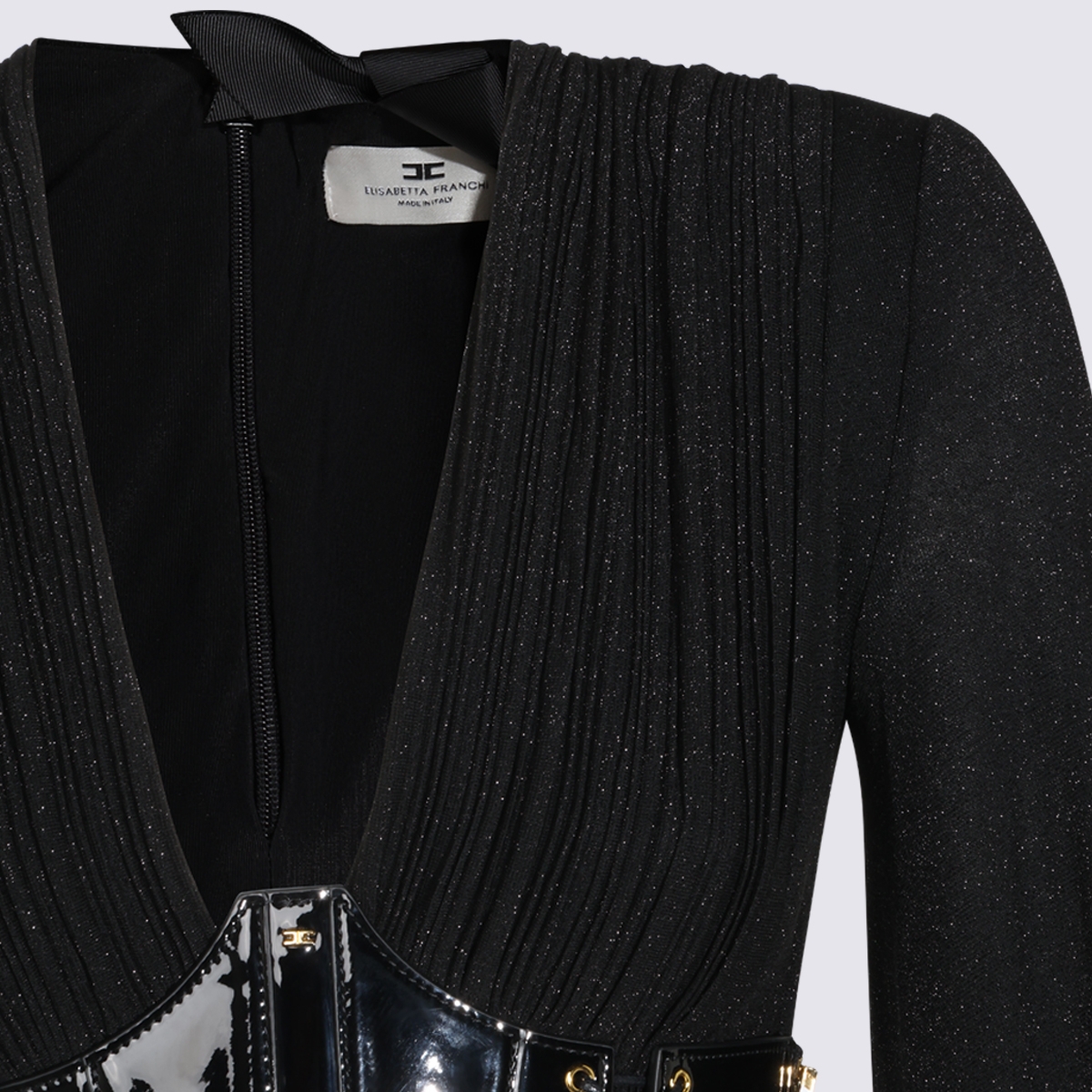[ELISABETTA FRANCHI] Long sleeve dress FW26 ABR1566E2110