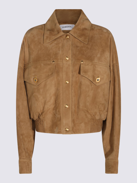 [Versace] Leather Jacket FW26 10257041A183801K230