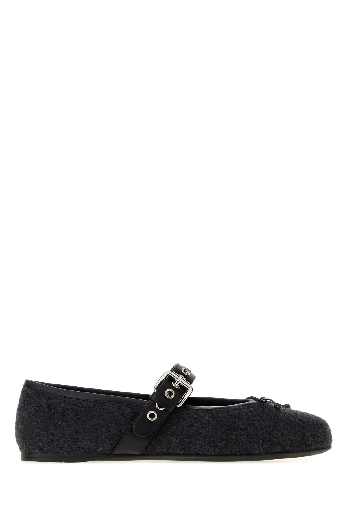 [Miu Miu] Flat shoes FW26 5F653EF00517J5 F0308