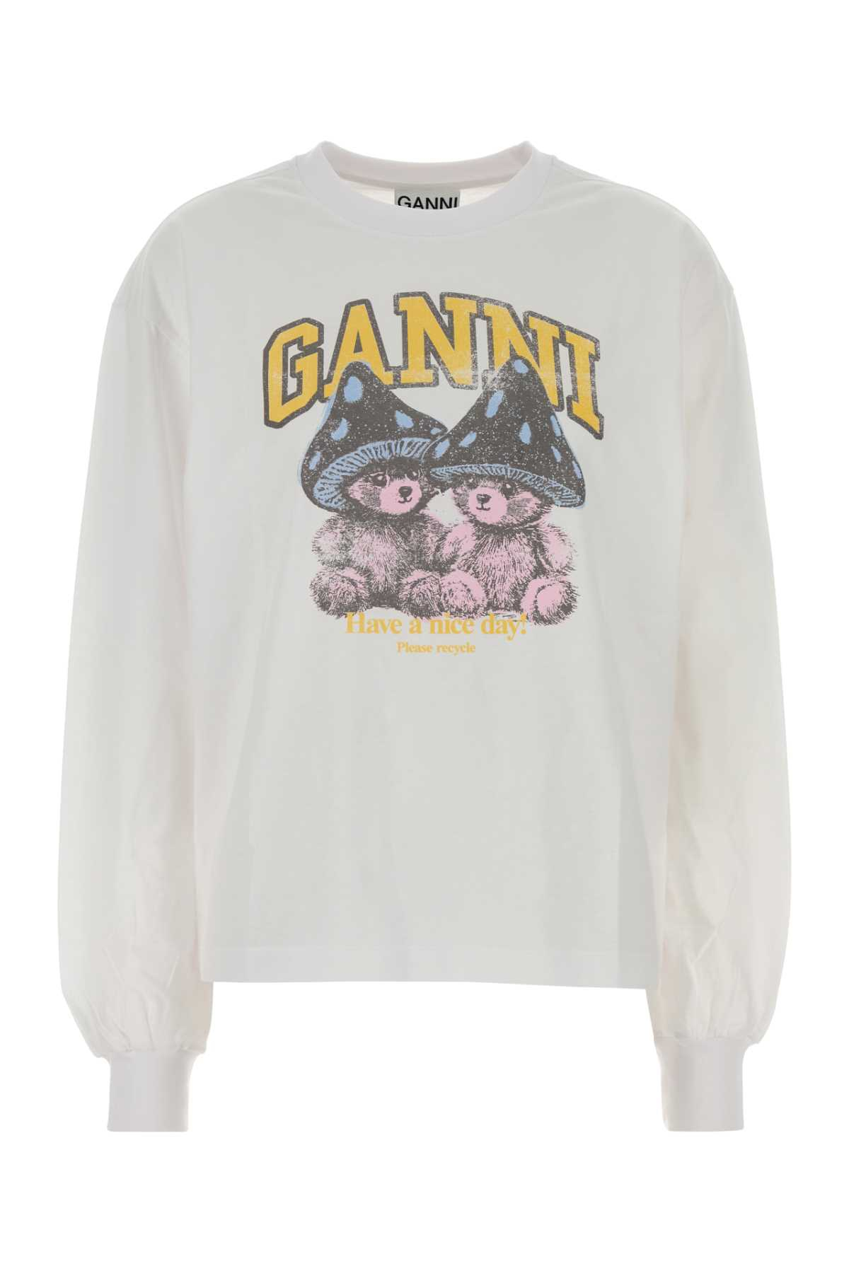 [GANNI] T-shirts Long Sleeve FW26 A1050304 151