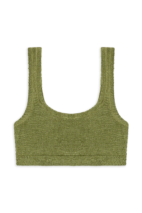 [REINA OLGA] Swimsuit SS26 GINNYTOPFULLGREENMOSS