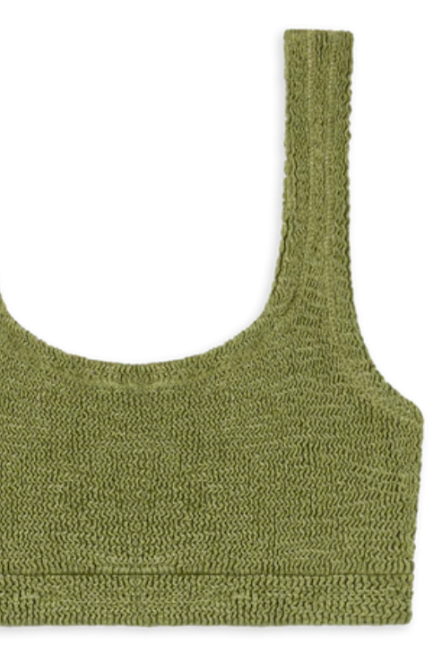 [REINA OLGA] Swimsuit SS26 GINNYTOPFULLGREENMOSS