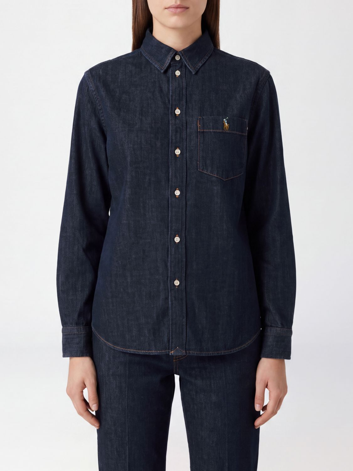 [Polo Ralph Lauren] Shirts Long Sleeve FW26 211B17136 001