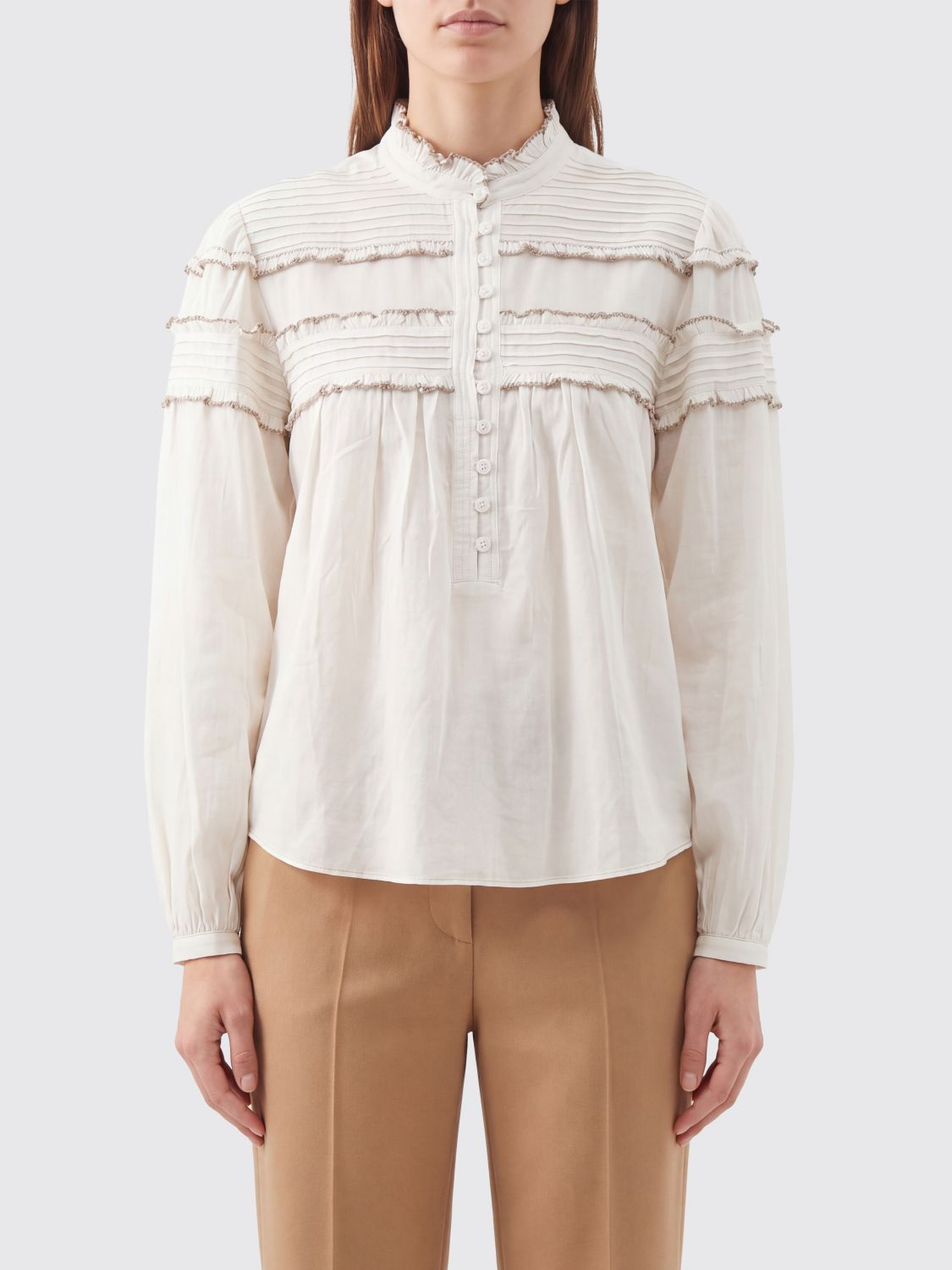 [Isabel Marant Etoile] Blouse FW26 HT0914FBB3J04E 20WH