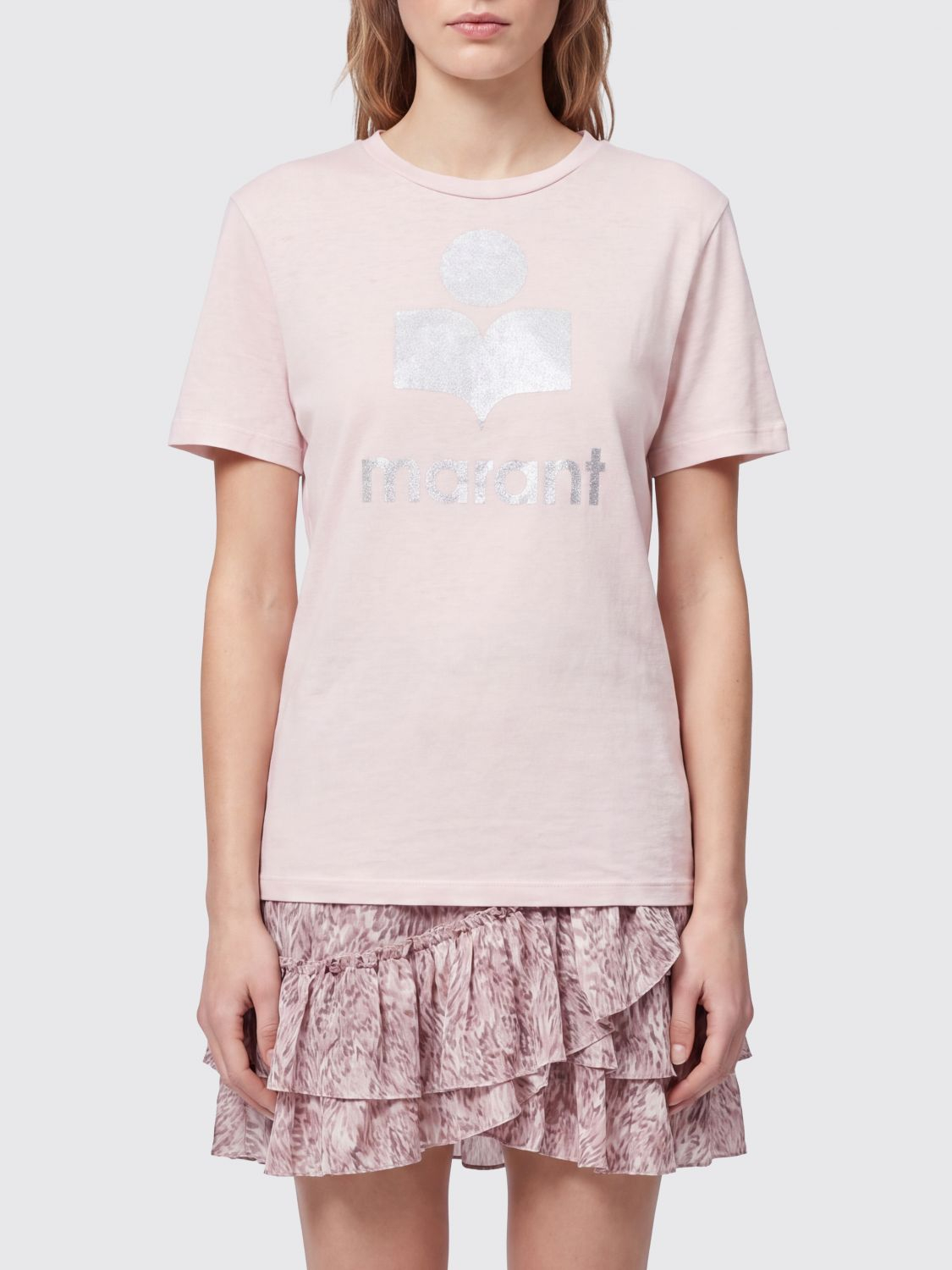 [Isabel Marant Etoile] T-shirts Short Sleeve FW26 TS0001FBA1N10E LKSI