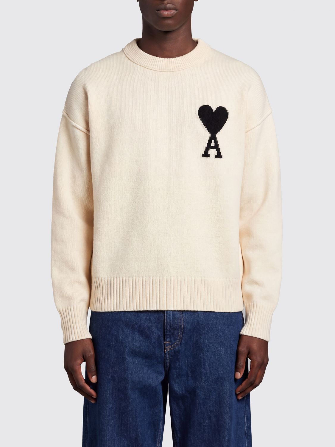 [Ami Paris] Knitwear FW26 UKS838018 151