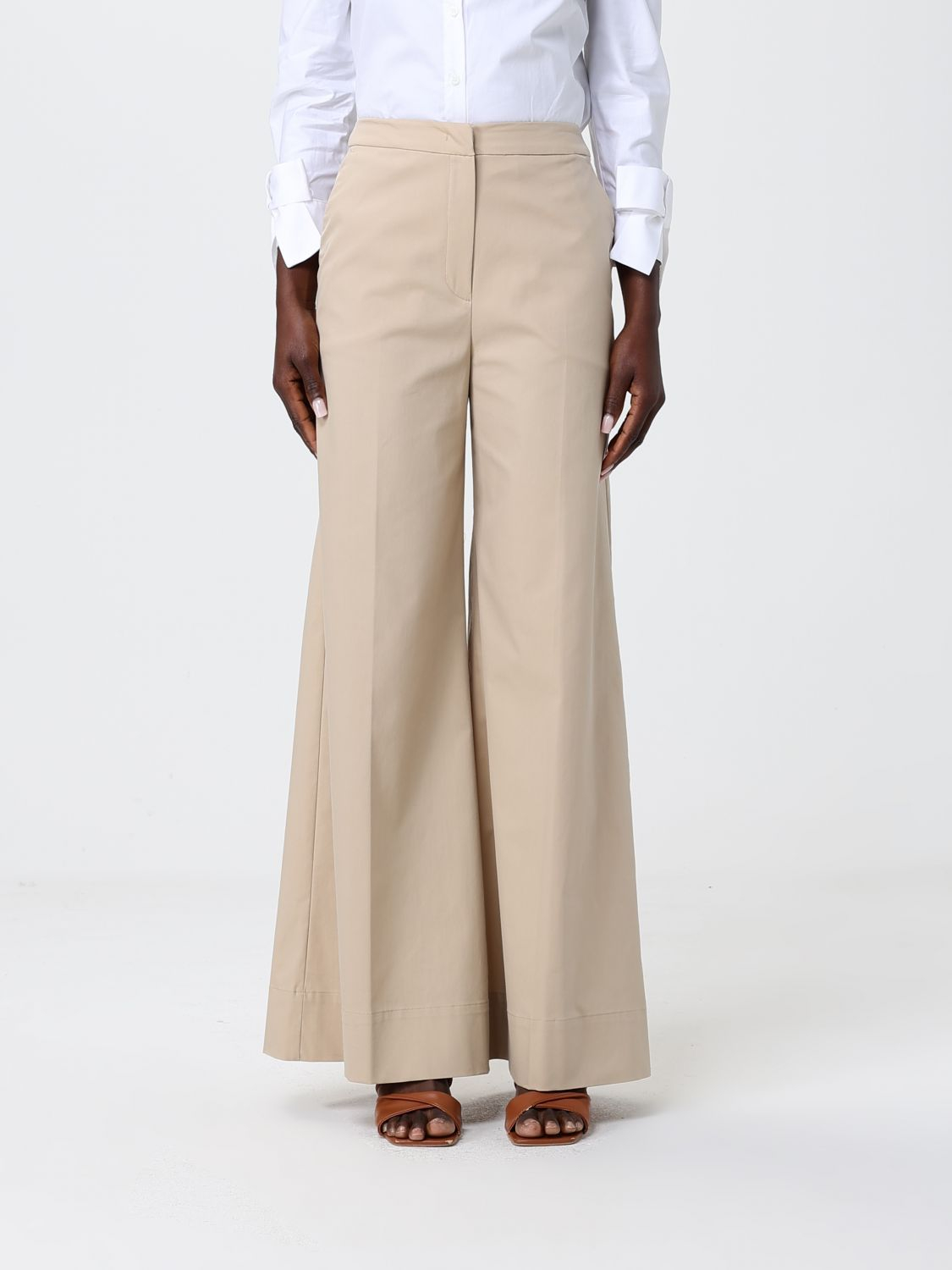 [HANITA] Trousers SS26 HP16574573 BEIGE