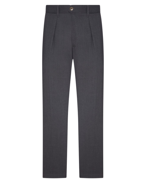 [Incotex] Trousers FW26 10S40440612920 DARK GREY