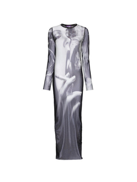 [JEAN PAUL GAULTIER] Long sleeve dress FW26 DR191 M031P 00201