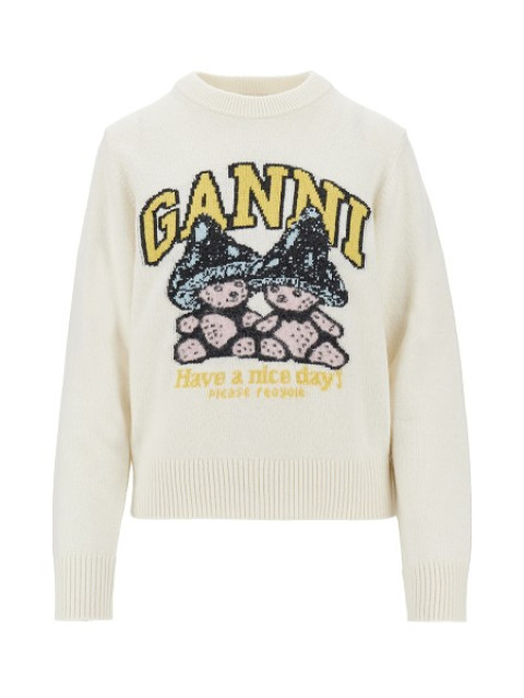 [GANNI] Sweatshirt FW26 A1150051.135-135