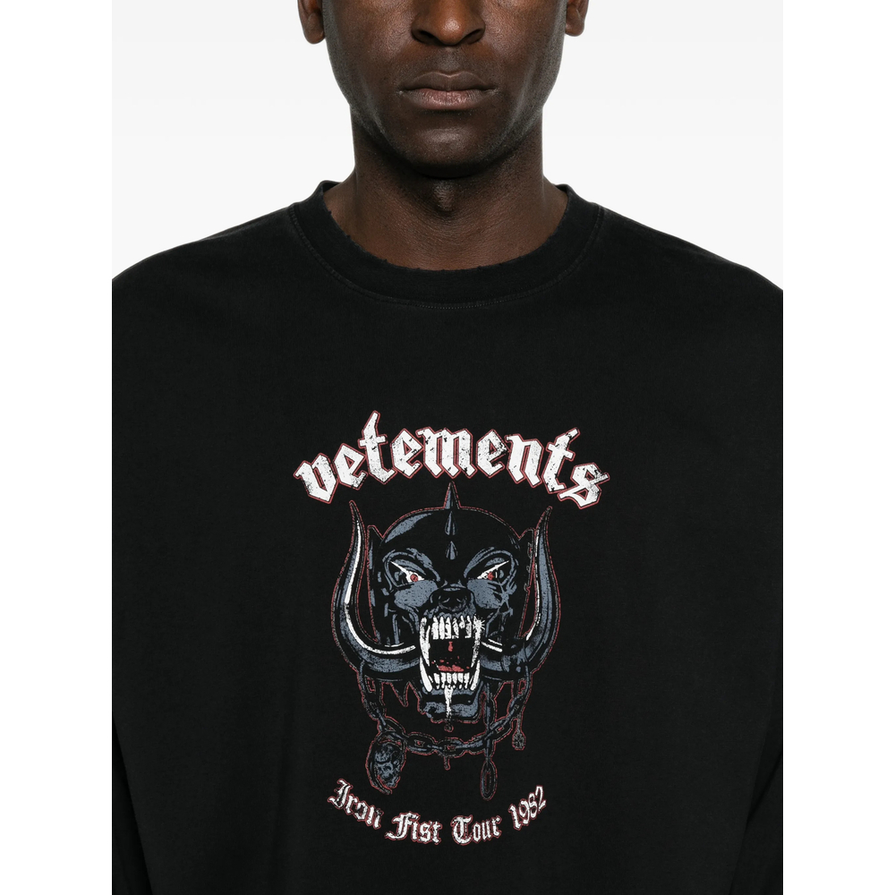[Vetements] Knitwear FW26 MH27LS243B  BLACK
