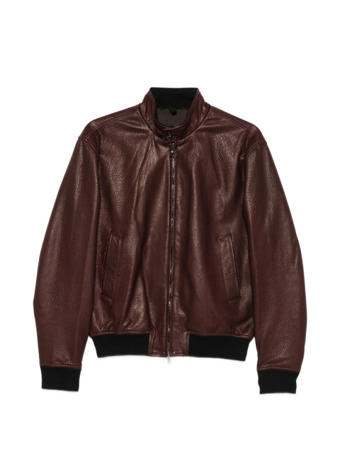 [TAGLIATORE] Leather Jacket FW26 CHI26-06 ICE BAROL