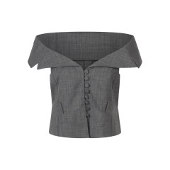 [GANNI] Vest SS26 A1020081252