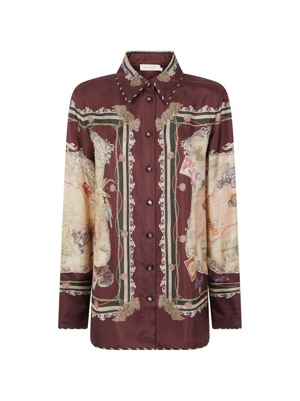 [Zimmermann] Shirts Long Sleeve FW26 0901TF261PLSCF