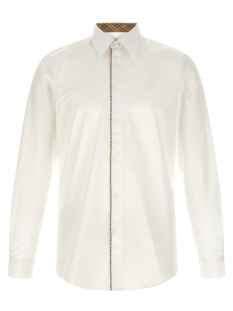 [Burberry] Shirts Long Sleeve FW26 8127274OPTICWHITE