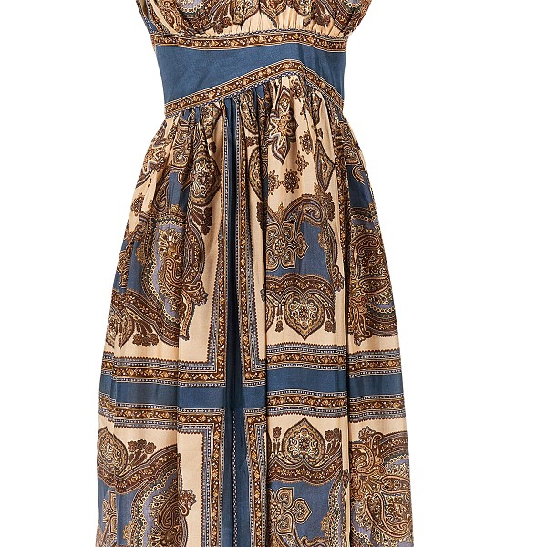 [Zimmermann] Sleeveless dress FW26 5514DSS263.DBPL-DBPL
