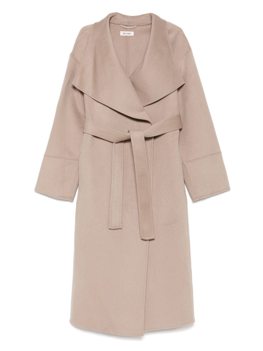 [SOFT GOAT] Coat FW26 FW25SFW102610072DARKSAND