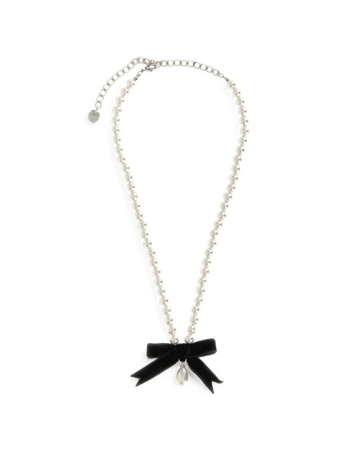[Self-portrait] Necklace FW26 AW26-606N-W  WHITE