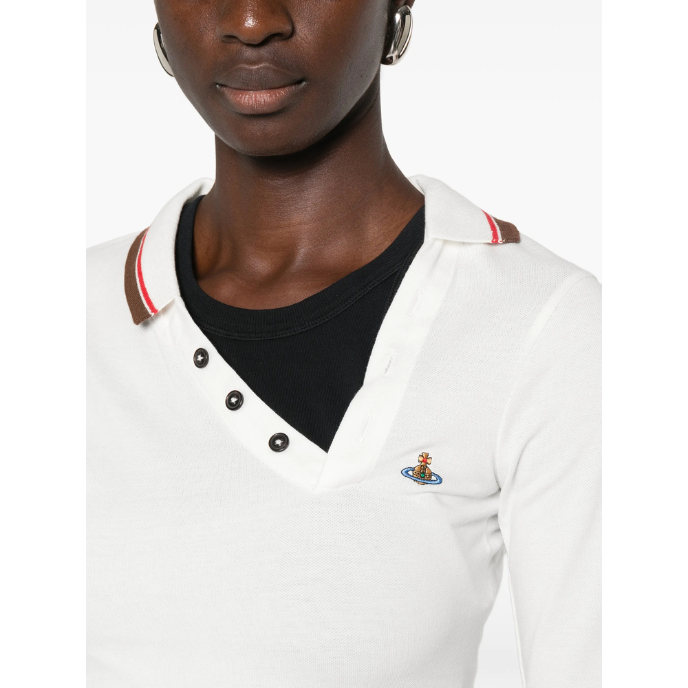 [Vivienne Westwood] T-shirts Long Sleeve FW26 1H010007 J00AU A401