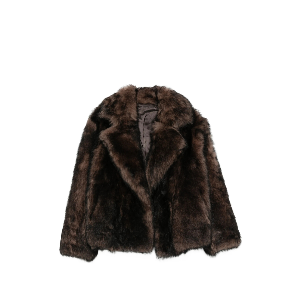 [Santoro] Leather Jacket FW26 51001-D  MOGAN