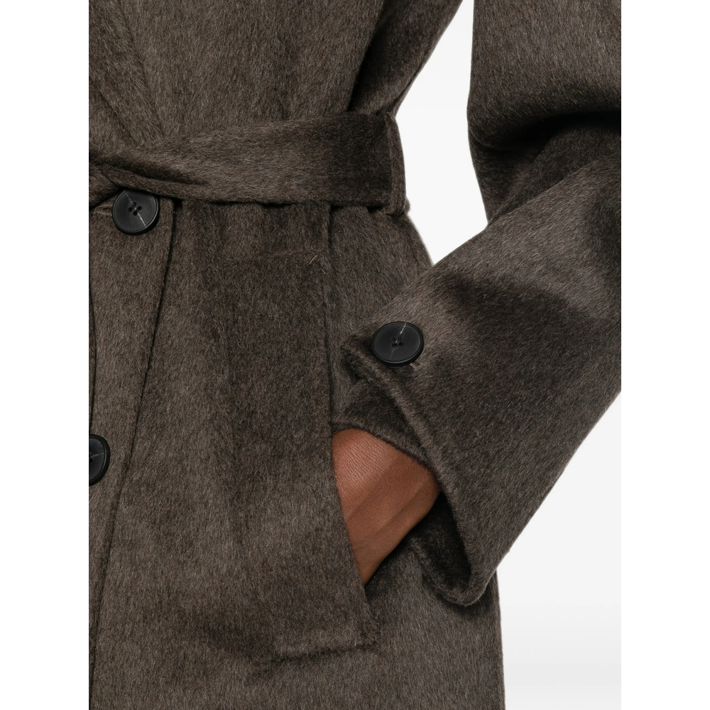 [The Dynamis Studio] Coat FW26 DS13F26 NEW YORK MOCHA