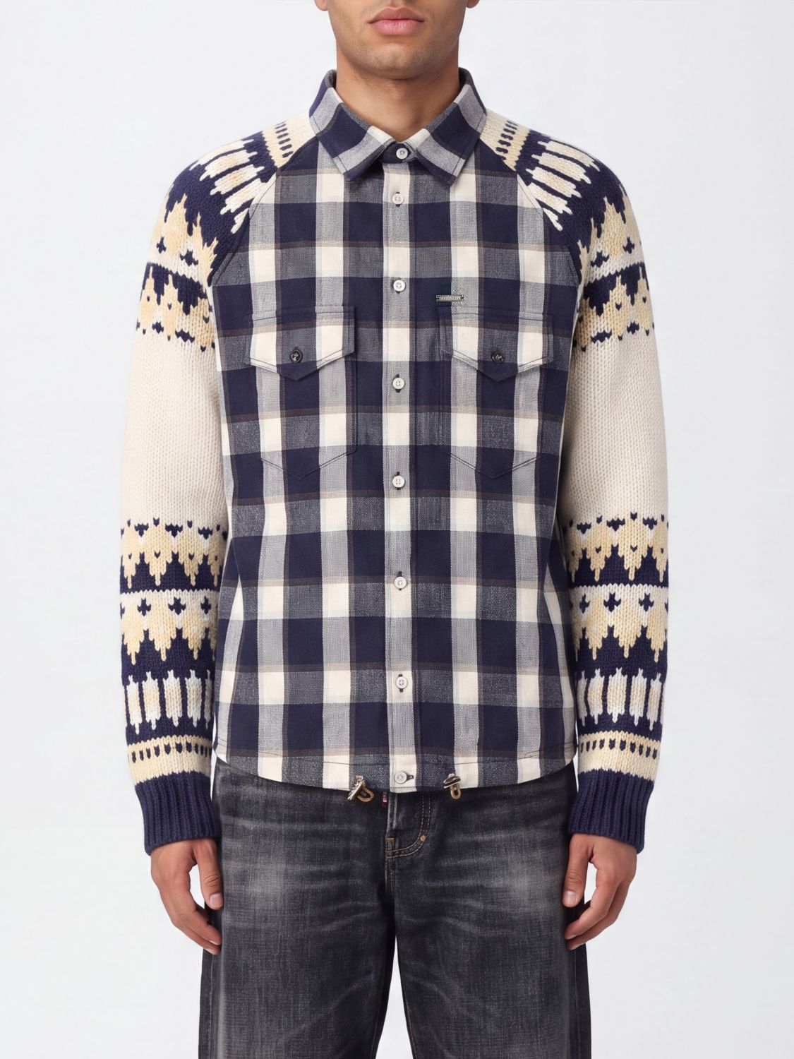 [Dsquared2] Shirts Long Sleeve FW26 S74DM1038D35355 001F
