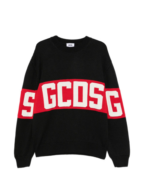 [GCDS] Sweatshirt FW26 Z0MLQF150K155  BLKRE