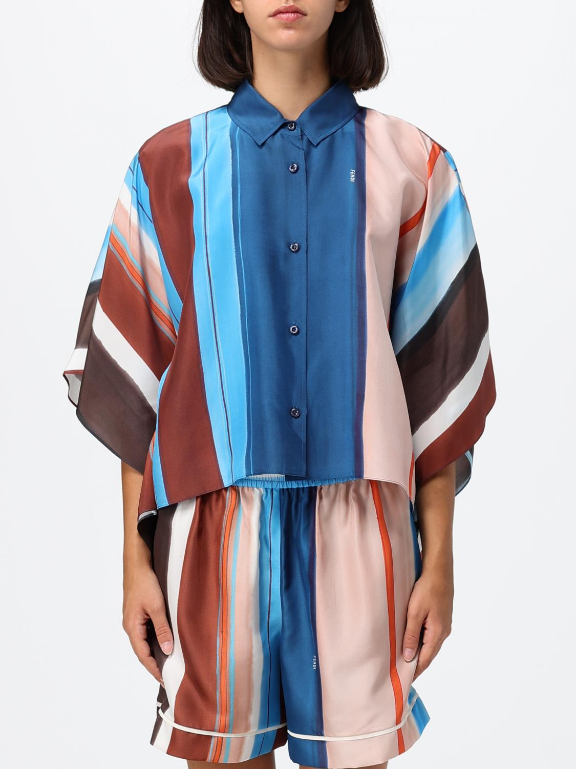 [Fendi] Shirts Long Sleeve FW26 FS8365AMET F1WXC