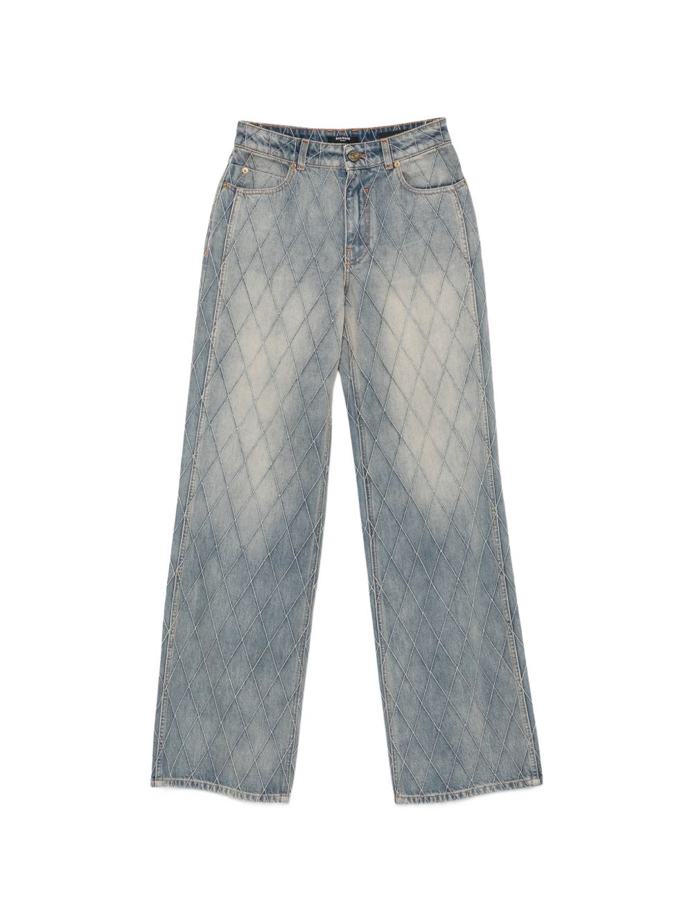 [Balmain] Jeans FW26 HF1MI052DF796FC