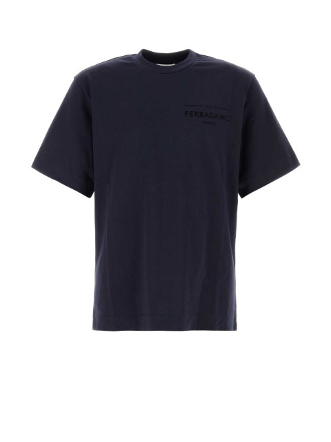 [Salvatore Ferragamo] T-shirts Short Sleeve FW26 145920796592 NEWNAVY