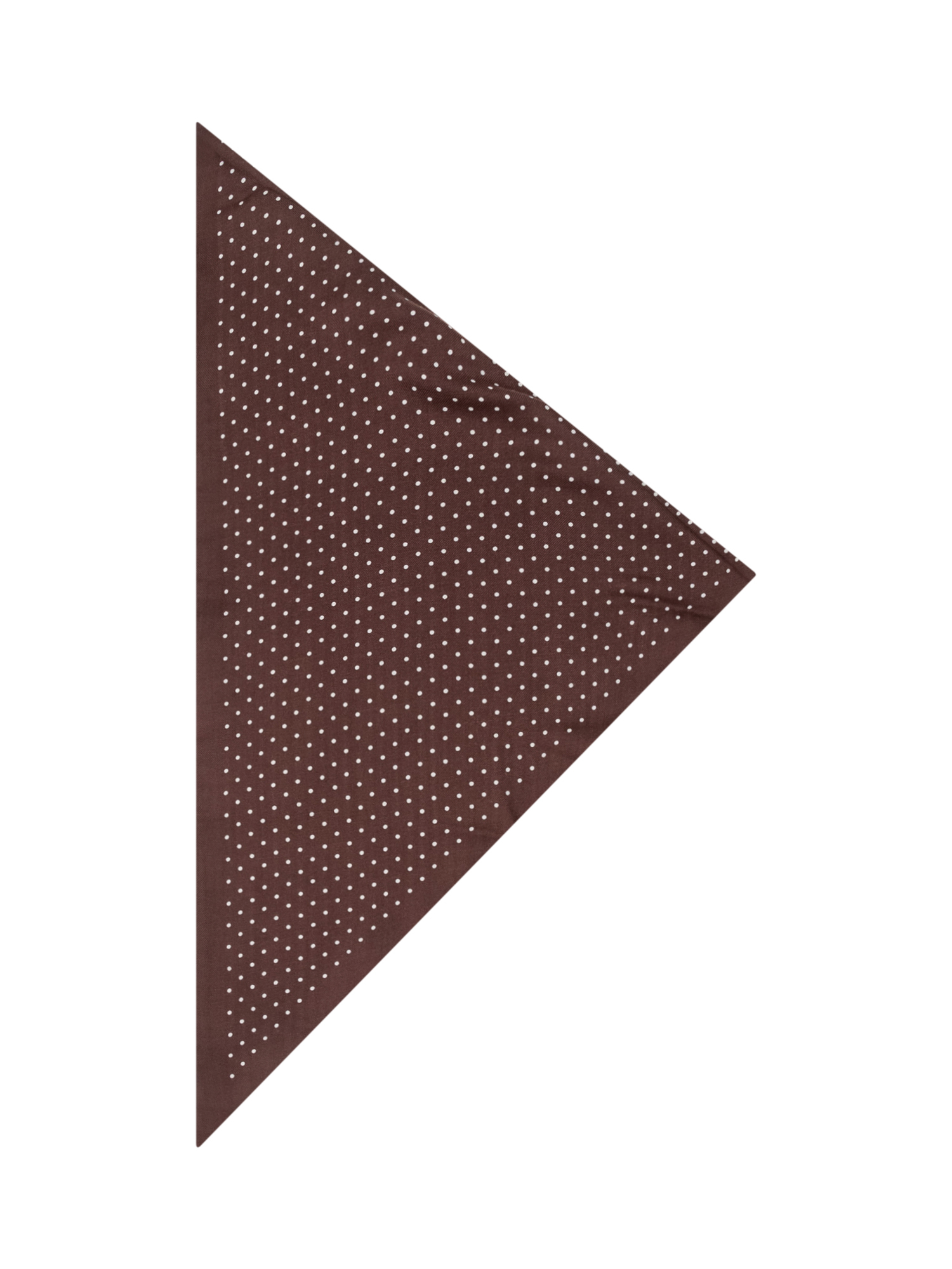 [Destin] Scarf FW26 TRIANGLEBANDANA DARKCHOCO