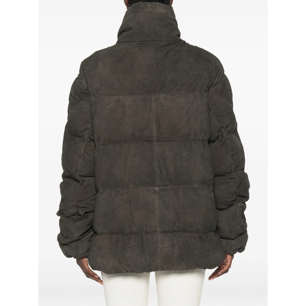 [Giorgio Brato] Leather Jacket FW26 GU27F01070GOAK  LAVAG