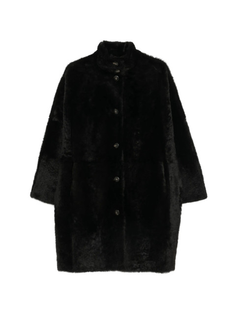[Yves Salomon] Leather Jacket FW26 27WYM60096MERL  A2009