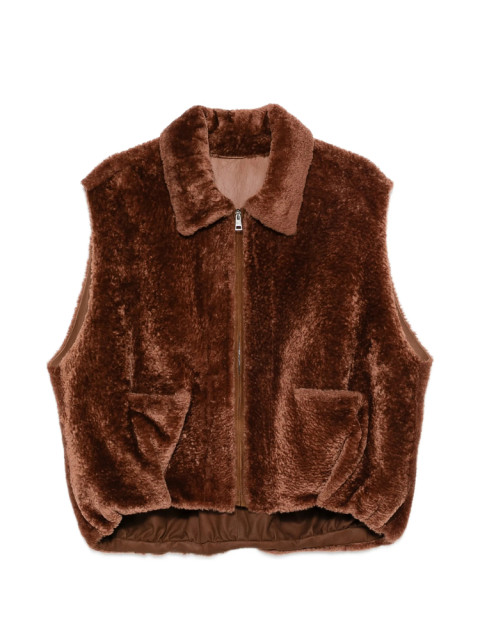 [SIMONETTA RAVIZZA] Vest FW26 F06VT97H39  CUOIO