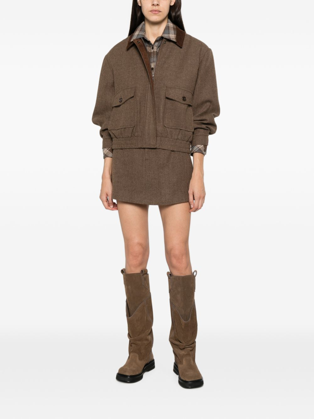 [Eleh] Mini skirt FW26 EFW260015 038